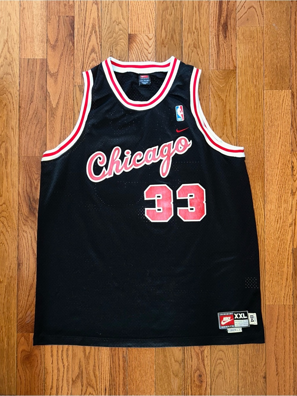 Scottie Pippen Chicago Bulls Nike Vintage Jersey Size 2XL